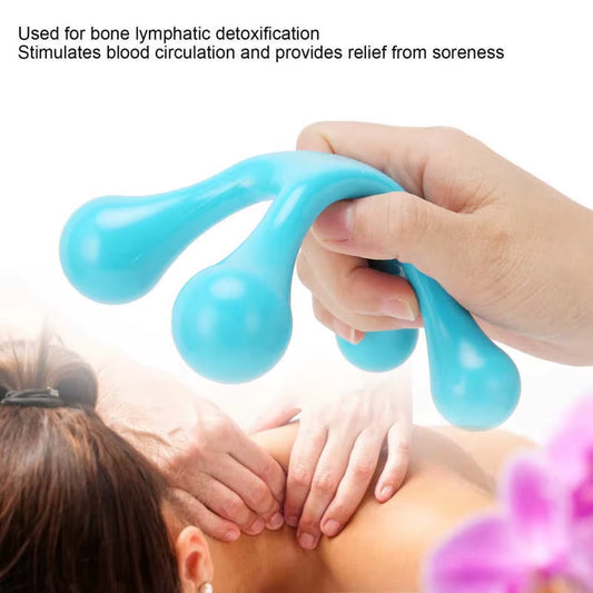 Manual Massage Tool Four Point Handheld Acupuncture Points Massager for Full Body Waist Neck Foot Leg Head Relief Pain Tools