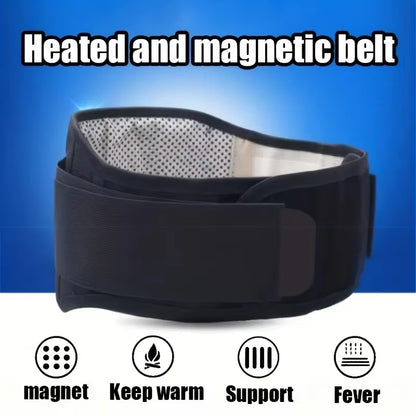 20 Magnets Adjustable Self-Heating Magnetic Therapy Back and Waist Support Belt, Waist Massage Belt Sports Support Belt