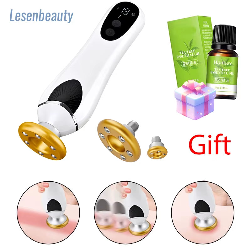 Gua Sha Skin Scraping Lymphatic Drainage Anti-Cellulite Therapy Massager for Body Guasha Scraping Fat Burning Slimming LESEN Ver