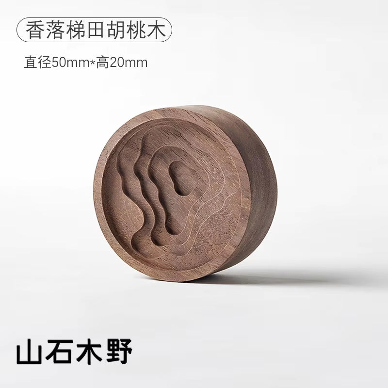 Wood Perfume Diffuser Home Wooden Chapel Expanded Fragrant Wood Portable Car Air Outlet, Flameless Aromatherapy Oil Diffuser