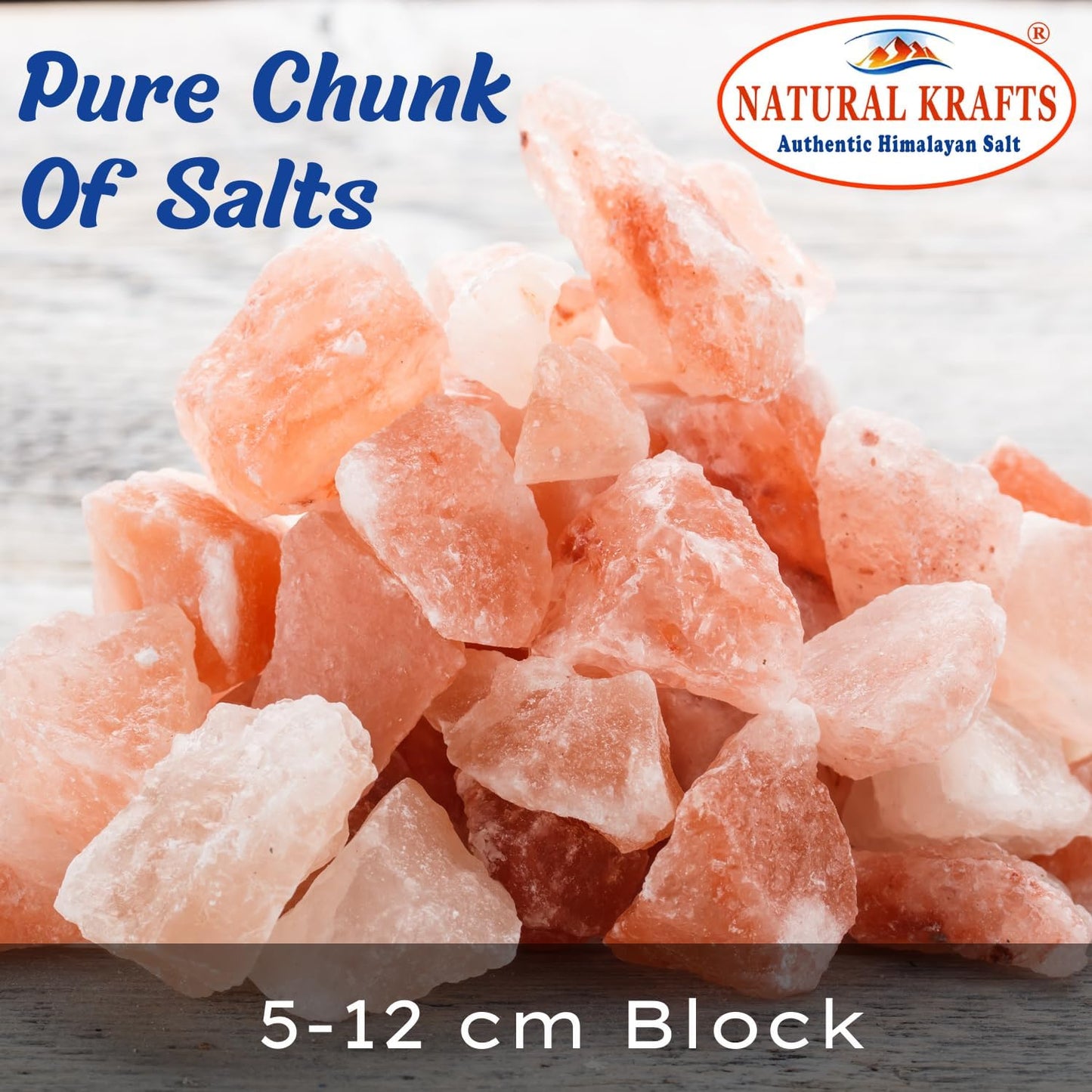 Pink Himalayan Salt Chunks Natural Rock Pieces Health Bath Spa Detox Sole Salt Chunks Food Grade Lick Stones Bath Salt Spa Rock Salt Crystals 5 Kg Salt Chunks 11Lbs Pack from Punjab, Pakistan