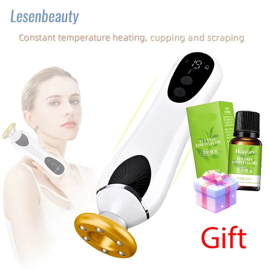 Gua Sha Skin Scraping Lymphatic Drainage Anti-Cellulite Therapy Massager for Body Guasha Scraping Fat Burning Slimming LESEN Ver