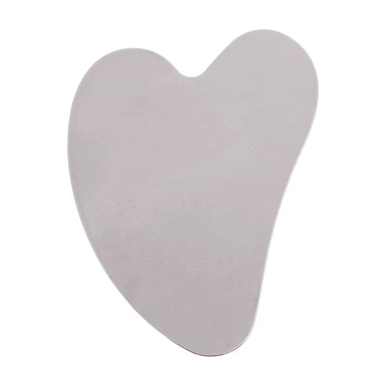 Face Neck Body Guasha Massage Tool Facial Skin Care Guasha Board Face Massager Stainless Steel Gua Sha Scraper Massager