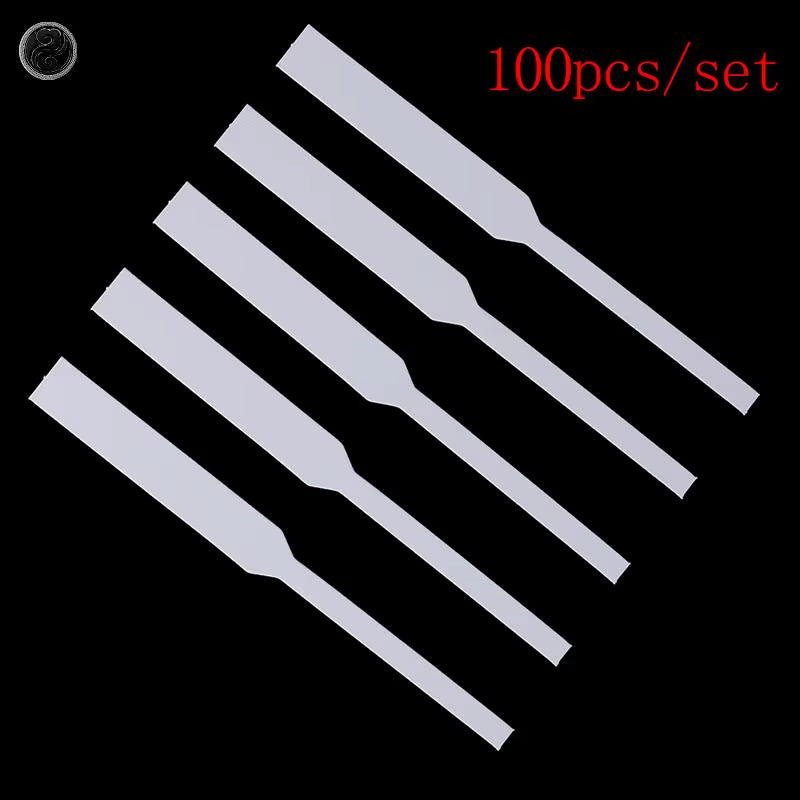 100Pcs/Pack White Perfume Essential Oils Test Paper Strips Aromatherapy Fragrance Testing Strip 130*12Mm