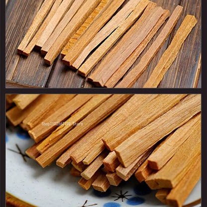 65Roots New Mountain Sandalwood Stick Natural Wood DIY Home Worship Buddha Smell Burning Indoor Aromatherapy Lasting Fragrance