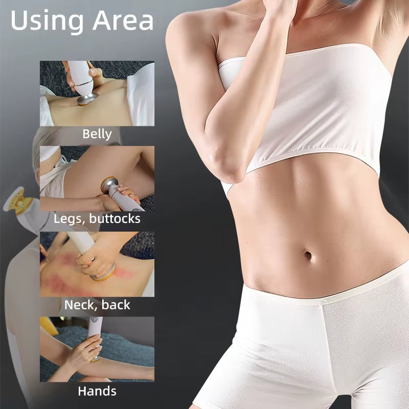 Gua Sha Skin Scraping Lymphatic Drainage Anti-Cellulite Therapy Massager for Body Guasha Scraping Fat Burning Slimming LESEN Ver